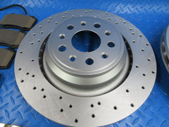 Maserati Ghibli Quattroporte brake pads rotors + filers #8501 14-16