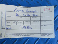 Maserati Quattroporte left door inner handle trim #5714