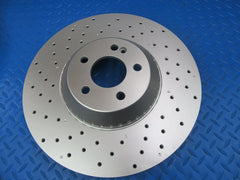 Mercedes S class S550 S550e front brake rotor TopEuro #9236