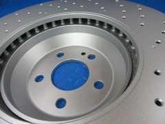 Mercedes S class S550 S550e front brake rotor TopEuro #9236