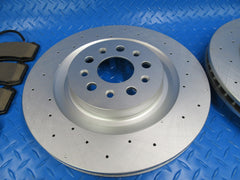 Maserati Ghibli Quattroporte front rear brake pads rotors filters wiper blades #8503 17-24