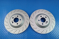Mercedes S550 S600 Maybach rear brake disc rotors 360mm TopEuro #11981