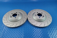 Mercedes S550 S600 Maybach rear brake disc rotors 360mm TopEuro #11981