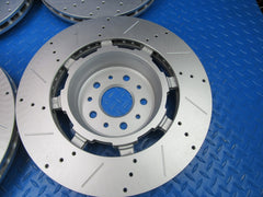 Maserati GranTurismo Gt front and rear rotors  set of 4 PREMIUM QUALITY #7333