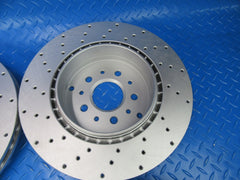 Maserati GranTurismo Gt front and rear rotors TopEuro premium quality #7334