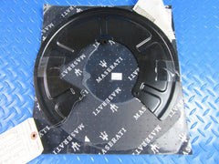 Maserati 4200 left front spindle back disc plate guard #0655