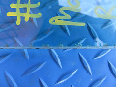 Maserati Levante right front door window glass #0640