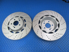 Mercedes C63s C63 E63 Glc63 Sl63 Sl65 Gt63 Amg front brake rotors TopEuro #9075