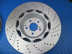 Mercedes C63s C63 E63 Glc63 Sl63 Sl65 Gt63 Amg front brake rotors TopEuro #9075