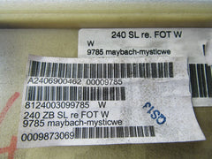 Maybach 57 57S right rear door lower molding #4983