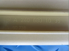 Maybach 57S right rear door plate #4984