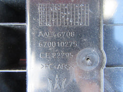 Maserati Quattroporte dashboard side compartment black #0653