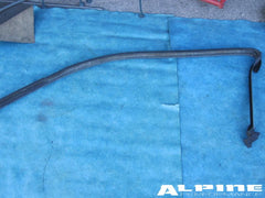 Bentley Continental GT left top door window glass molding