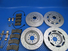 Maserati GranTurismo Gt front rear brake pads and rotors TopEuro #7349