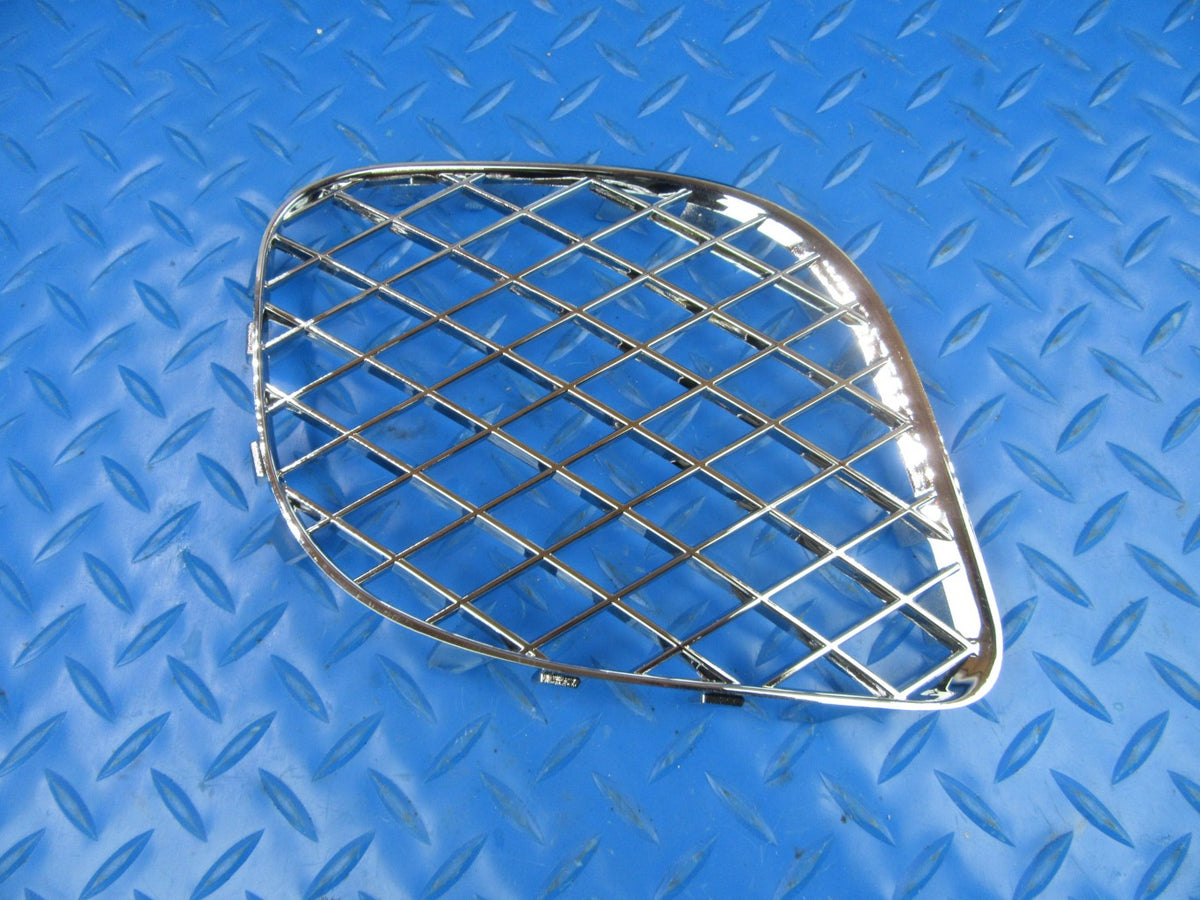 Bentley Continental Flying Spur Gt Gtc front bumper right chrome grille #9113