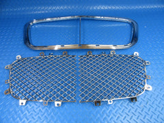 Bentley Continental Gtc Gt Flying Spur front center grille inserts + chrome trim #9196