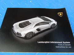 Lamborghini Aventador Lp700 Roadster guide books #0594