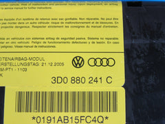 Bentley Continental Flying Spur left front seat airbag #0618