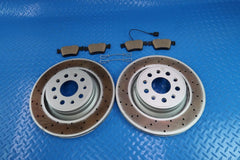 Maserati Levante S Trofeo rear brake pads & rotors TopEuro #12019