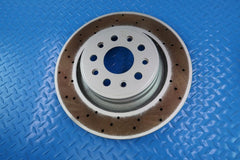 Maserati Levante S Trofeo front rear brake disc dimpled rotors TopEuro #12015