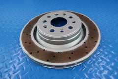 Maserati Levante S Trofeo right rear brake disc rotor TopEuro #12022