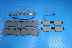 Maserati Levante S Trofeo front rear brake pads & dimpled rotors TopEuro #12014