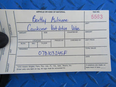 Bentley Mulsanne crankcase ventilation valve #5563