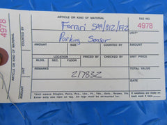 Ferrari 599 GTO 812 Superfast California pdc parking assist sensor #4978