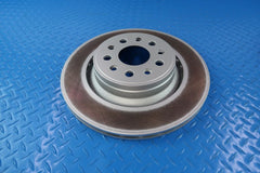 Maserati Levante left smooth rear brake disc rotor 1pc TopEuro #12046