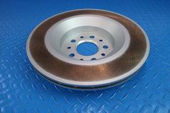 Maserati Levante left smooth rear brake disc rotor 1pc TopEuro #12046