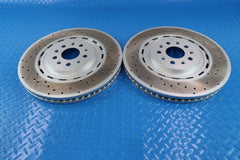 Maserati Levante front brake disc rotors 2pcs TopEuro #12037