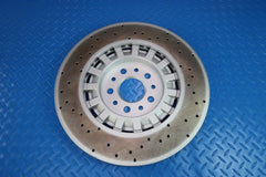 Maserati Levante front rear brake pads and rotors drilled TopEuro #12034