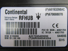 Maserati Ghibli remote start control module #5412