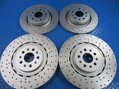Maserati Levante S front rear brake rotors set 4pcs TopEuro #6908