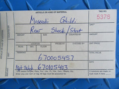 Maserati Ghibli rear suspension shock strut #5376