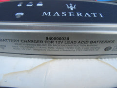 Maserati Ghibli Quattroporte Levante GranTurismo GranCabrio battery charger NEW OEM #0627