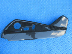 Lamborghini Aventador LP770 SVJ Coupe lh seat switch carbon cover trim #0566