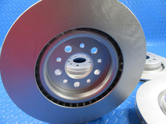 Maserati Levante front rear brake rotors smooth set 4pcs TopEuro #6906