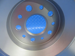 Maserati Levante front rear brake rotors smooth set 4pcs TopEuro #6906