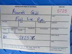 Maserati Ghibli right fuel rail high pressured pipe #5725