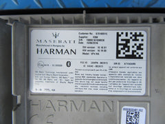 Maserati Ghibli radio navigation gps display touch screen #8008