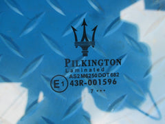 Maserati Quattroporte left rear door glass window #4118