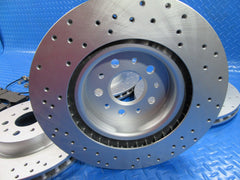 Maserati GranTurismo Quattroporte front rear brake pads rotors TopEuro #6925