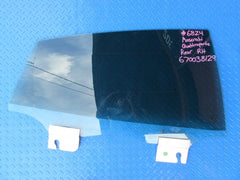 Maserati Quattroporte rear right door window glass #6824