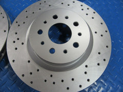 Maserati GranTurismo Gt Quattroporte front rear brake rotors TopEuro #6931