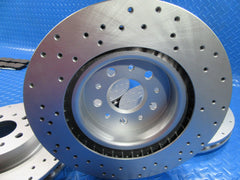 Maserati GranTurismo Gt Quattroporte front rear brake rotors TopEuro #6931