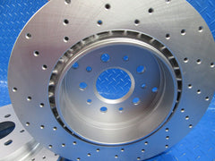 Maserati GranTurismo Gt Quattroporte front rear brake rotors TopEuro #6931