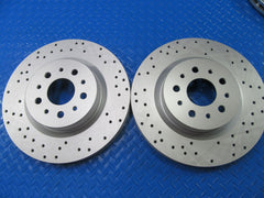Maserati GranTurismo Quattroporte front brake rotors x2 TopEuro #6928