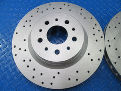 Maserati GranTurismo Quattroporte front brake rotors x2 TopEuro #6928