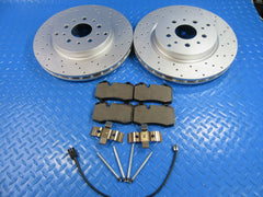 Maserati GranTurismo Quattroporte rear brake pads rotors TopEuro #6904